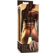 Коричневый мастубратор-вагина Nicole s Kitty - Blush Novelties - в Домодедово купить с доставкой