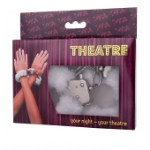 Наручники с белой меховой опушкой - ToyFa - купить с доставкой в Домодедово