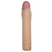 Телесная насадка-удлинитель из неоскин - 19,5 см. - LOVETOY (А-Полимер) - в Домодедово купить с доставкой