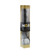 Черная ёлочка-насадка для двойного проникновения Mojo Bumpy - 15 см. - Seven Creations - в Домодедово купить с доставкой