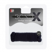Чёрная веревка для связывания BONDX LOVE ROPE - 5 м. - Dream Toys - купить с доставкой в Домодедово