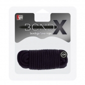 Черная веревка для связывания BONDX LOVE ROPE - 10 м. - Dream Toys - купить с доставкой в Домодедово