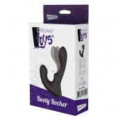 Чёрный массажер простаты с 2 моторами BOOTY ROCKER - Dream Toys - в Домодедово купить с доставкой