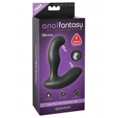 Черный массажер простаты Electro Stim Prostate Vibe с электростимуляцией - 13,3 см. - Pipedream - купить с доставкой в Домодедово