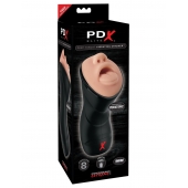 Мастурбатор-ротик Deep Throat Vibrating Stroker - Pipedream - в Домодедово купить с доставкой
