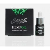 Мужские духи с феромонами Sexy Life HEMPOIL man - 5 мл. - 