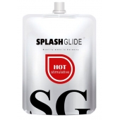 Возбуждающий лубрикант на водной основе Splashglide Hot Stimulative - 100 мл. - Splashglide - купить с доставкой в Домодедово