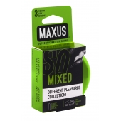 Презервативы в железном кейсе MAXUS Mixed - 3 шт. - Maxus - купить с доставкой в Домодедово