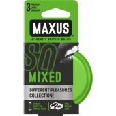 Презервативы в железном кейсе MAXUS Mixed - 3 шт. - Maxus - купить с доставкой в Домодедово