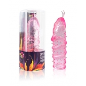 Закрытая рельефная насадка Crystal sleeve snakes в виде змеи с усиками - 14 см. - Erowoman-Eroman - в Домодедово купить с доставкой