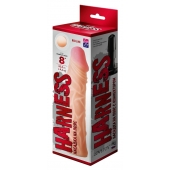 Насадка на пояс Harness RED LINE - 21,5 см. - LOVETOY (А-Полимер) - купить с доставкой в Домодедово