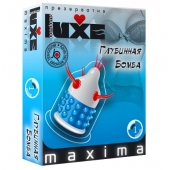 Презерватив LUXE Maxima  Глубинная бомба  - 1 шт. - Luxe - купить с доставкой в Домодедово
