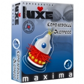 Презерватив LUXE Maxima  Королевский экспресс  - 1 шт. - Luxe - купить с доставкой в Домодедово