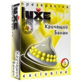 Презерватив LUXE  Exclusive  Кричащий банан  - 1 шт. - Luxe - купить с доставкой в Домодедово