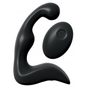 Черный вибромассажер простаты с пультом ДУ Control P-Spot Pro - Pipedream - в Домодедово купить с доставкой