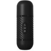 Черный вибромассажер с функцией поступательных движений Ass Thruster - Pipedream - купить с доставкой в Домодедово