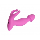 Розовый стимулятор простаты с усиками - 15 см. - 4sexdreaM - в Домодедово купить с доставкой