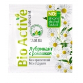 Пробник лубриканта на водной основе Bio Active - 3 гр. - Биоритм - купить с доставкой в Домодедово