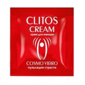 Пробник возбуждающего крема для женщин Clitos Cream - 1,5 гр. - Биоритм - купить с доставкой в Домодедово