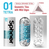 Мастурбатор SPINNER Tetra - Tenga - в Домодедово купить с доставкой