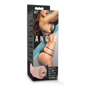 Телесный мастурбатор-ротик Angie - Blush Novelties - в Домодедово купить с доставкой