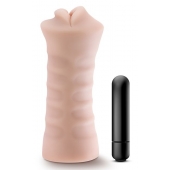 Телесный мастурбатор-ротик Angie - Blush Novelties - в Домодедово купить с доставкой