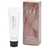 Лубрикант на водной основе Slow Sex Anal Play Gel - 30 мл. - Bijoux Indiscrets - купить с доставкой в Домодедово