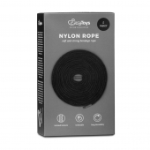 Черная веревка для бондажа Easytoys Bondage Rope - 5 м. - Easy toys - купить с доставкой в Домодедово