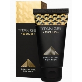 Гель для увеличения члена Titan Gel Gold Tantra - 50 мл. - Titan - купить с доставкой в Домодедово