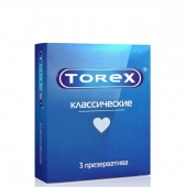 Гладкие презервативы Torex  Классические  - 3 шт. - Torex - купить с доставкой в Домодедово