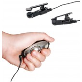 Черные электрические зажимы для сосков Shock Therapy Nipple Clamps - Pipedream - купить с доставкой в Домодедово