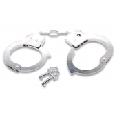 Наручники с ключами Official Handcuffs - Pipedream - купить с доставкой в Домодедово