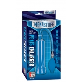 Синяя вакуумная помпа MENZSTUFF PENIS ENLARGER - Dream Toys - в Домодедово купить с доставкой