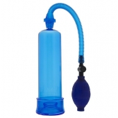Синяя вакуумная помпа MENZSTUFF PENIS ENLARGER - Dream Toys - в Домодедово купить с доставкой