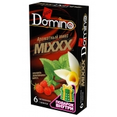 Ароматизированные презервативы DOMINO  Ароматный микс  - 6 шт. - Domino - купить с доставкой в Домодедово