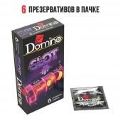 Ароматизированные презервативы DOMINO  Фруктовый слот  - 6 шт. - Domino - купить с доставкой в Домодедово