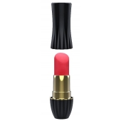 Клиторальный стимулятор-помада LIPSTICK - 9,3 см. - Dream Toys - купить с доставкой в Домодедово