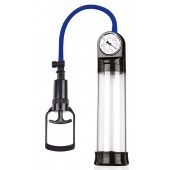 Прозрачная вакуумная помпа Sex Expert с манометром - Sex Expert - в Домодедово купить с доставкой