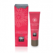 Возбуждающий интимный гель для двоих STIMULATION GEL Pomegranate   Nutmeg - 30 мл. - Shiatsu - купить с доставкой в Домодедово