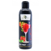 Интимный гель-смазка JUICY FRUIT с ароматом клубники - 200 мл. - БиоМед - купить с доставкой в Домодедово