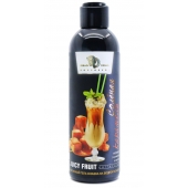 Интимный гель-смазка JUICY FRUIT с ароматом солёной карамели - 200 мл. - БиоМед - купить с доставкой в Домодедово