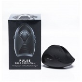 Черный инновационный мужской вибратор PULSE SOLO ESSENTIAL - Hot Octopuss - в Домодедово купить с доставкой