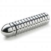 Рельефный фаллос для интенсивного электросекса Groovey George - 20 см. - MyStim - купить с доставкой в Домодедово