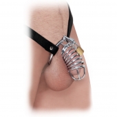 Кольцо верности Extreme Chastity Belt с фиксацией головки - Pipedream - купить с доставкой в Домодедово