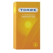 Текстурированные презервативы Torex  Ребристые  - 12 шт. - Torex - купить с доставкой в Домодедово