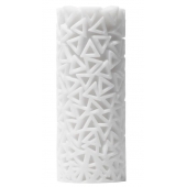 Белый 3D мастурбатор PILE - Tenga - в Домодедово купить с доставкой