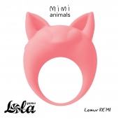 Оранжевое эрекционное кольцо Lemur Remi - Lola Games - в Домодедово купить с доставкой