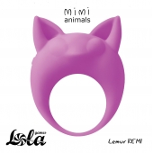 Фиолетовое эрекционное кольцо Lemur Remi - Lola Games - в Домодедово купить с доставкой