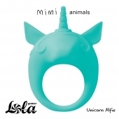 Зеленое эрекционное кольцо Unicorn Alfie - Lola Games - в Домодедово купить с доставкой