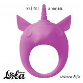 Фиолетовое эрекционное кольцо Unicorn Alfie - Lola Games - в Домодедово купить с доставкой
